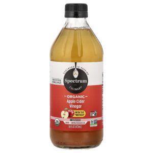 Spectrum Culinary Vinagre de Maçã Orgânico Não Filtrado 473 ml (16 fl oz)