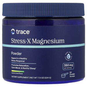 Trace Stress-X Magnésio em Pó Limão Siciliano 224 g (79 oz)