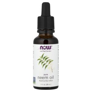 NOW Foods Solutions Óleo de Neem Puro 30 ml (1 fl oz)