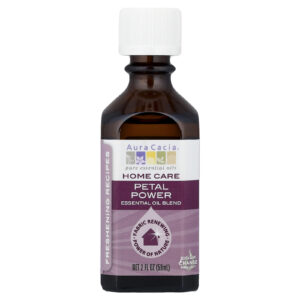 Aura Cacia Cuidados Domésticos Mistura de Óleos Essenciais Poder das Pétalas 59 ml (2 fl oz)