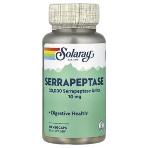 Solaray Serrapeptase 10 mg 90 VegCaps