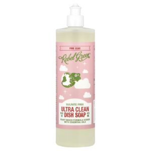 Rebel Green Detergente Ultra Clean Lilás Rosa 473 ml (16 fl oz)