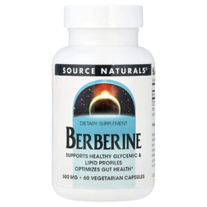 Source Naturals Berberina 500 mg 60 Cápsulas Vegetarianas
