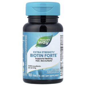 Natures Way Biotin Forte® 60 Comprimidos