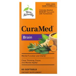 Terry Naturally CuraMed Brain 60 Cápsulas Softgel