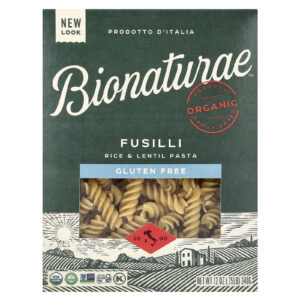 Bionaturae Macarrão de Arroz e Lentilha Sem Glúten Fusilli 340 g (12 oz)