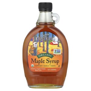 Coombs Family Farms Xarope de Bordo Orgânico 354 ml (12 fl oz)
