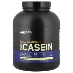 Optimum Nutrition Gold Standard® 100% Caseína Baunilha Cremosa 175 kg (385 lb)