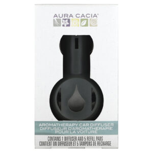 Aura Cacia Difusor de Car Aromaterapêutico 1 Difusor