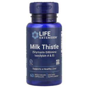 Life Extension Cardo-mariano 60 Cápsulas Vegetarianas (750 mg por Cápsula)