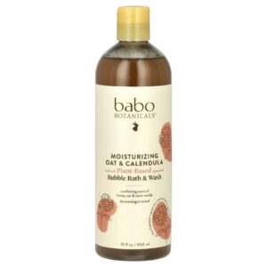 Babo Botanicals Bubble Bath & Wash Aveia e Calêndula Hidratantes 450 ml (15 fl oz)