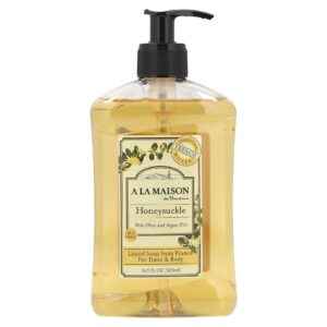 A La Maison de Provence Sabonete Líquido para Mãos e Corpo Madressilva 500 ml (169 fl oz)
