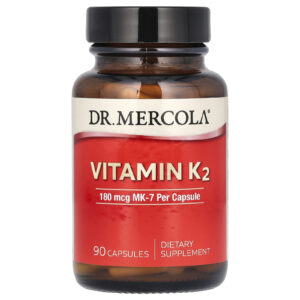 Dr. Mercola Vitamina K2 180 mcg 90 Cápsulas