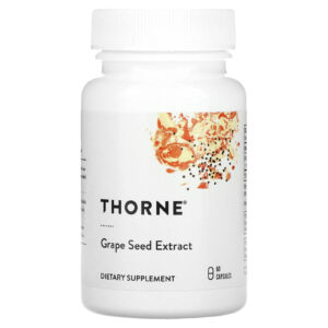 Thorne Extrato da Semente de Uva 60 Cápsulas (100 mg por Cápsula)