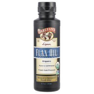 Barleans Óleo de linhaça de lignana orgânica 236 ml