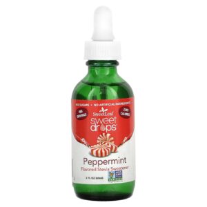 SweetLeaf Stevia Sweet Drops Hortelã-pimenta 60 ml (2 fl oz)