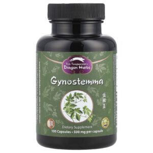 Dragon Herbs Gynostemma 500 mg 100 Cápsulas