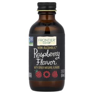 Frontier Co-op Sabor Framboesa Sem Álcool 59 ml (2 fl oz)