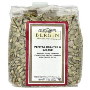 Bergin Fruit and Nut Company Pepitas Torrados e Salgados 397 g (14 oz)