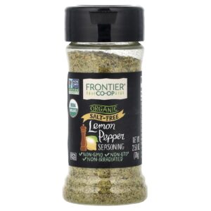 Frontier Co-op Tempero de Pimenta e Limão Orgânicos Sem Sal 70 g (25 oz)