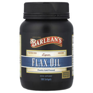 Barleans Óleo de Linhaça Lignana 100 Cápsulas Softgel