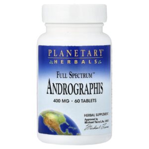 Planetary Herbals Full Spectrum™ Andrographis 400 mg 60 Comprimidos