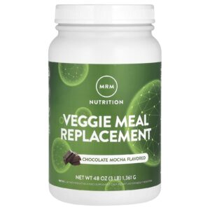 MRM Nutrition Substituto de Refeição Vegetal Mocha de Chocolate 1.361 g (3 lb)