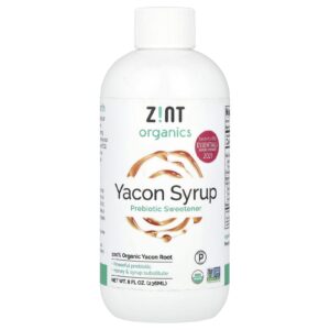Zint Organics Xarope de Yacon Adoçante Prebiótico 236 ml (8 fl oz)