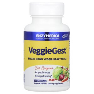 Enzymedica VeggieGest® 60 Cápsulas