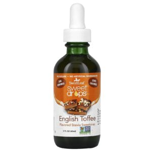 SweetLeaf Stevia Sweet Drops Tofe Inglês 60 ml (2 fl oz)