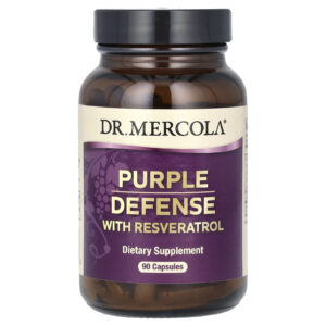 Dr. Mercola Purple Defense com Resveratrol 90 Cápsulas