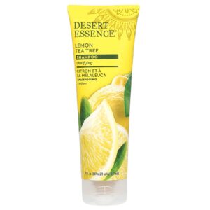 Desert Essence Shampoo Limão e Melaleuca 237 ml (8 fl oz)