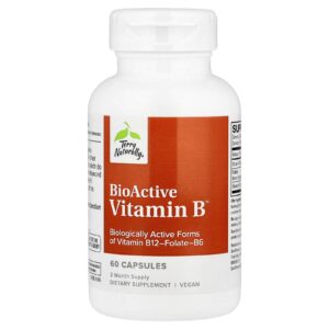 Terry Naturally Vitamina B™ BioActive 60 Cápsulas