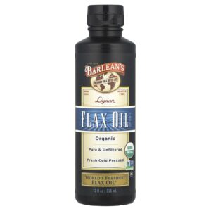 Barleans Óleo de Linho Lignano Orgânico 12 fl oz (355 ml)