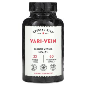 Crystal Star Vari-Vein 60 Cápsulas Vegetarianas