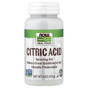NOW Foods Ácido Cítrico 4 oz (113 g)