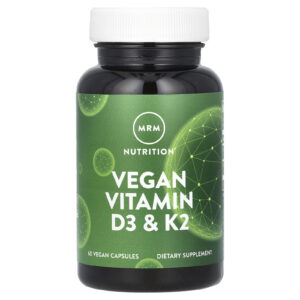 MRM Nutrition Vitaminas D3 e K2 Veganas 60 Cápsulas Veganas