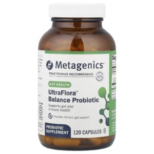 Metagenics Probiótico UltraFlora® Balance 55 mg (15 Bilhões de UFCs) 120 Cápsulas