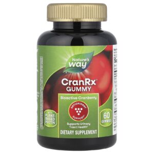 Natures Way Goma CranRx® Cranberry BioAtivo 60 Gomas