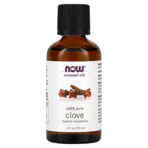 NOW Foods Óleos Essenciais Cravo 59 ml (2 fl oz)