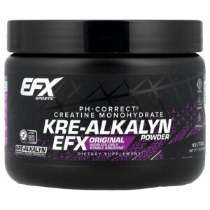 EFX Sports Creatina Mono-hidratada pH-Correct® Kre-Alkalyn EFX em Pó Neutro 100 g (353 oz)