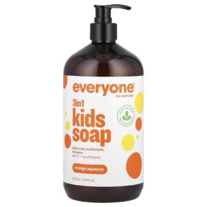 Everyone Sabonete Infantil 3 em 1 Squeeze de Laranja 946 ml (32 fl oz)