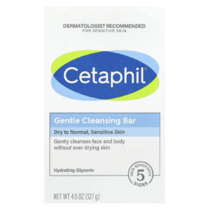 Cetaphil Sabonete em Barra para Limpeza Suave 127 g (45 oz)