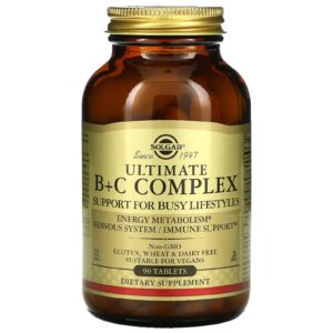 Solgar Complexo Ultimate B + C 90 Comprimidos