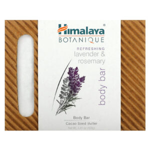 Himalaya Botânica Barra Corporal Refrescante de Lavanda e Alecrim 125 g (441 oz)