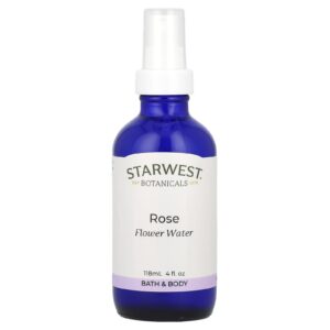 Starwest Botanicals Água de Flor Rosa 4 fl oz (236 ml)