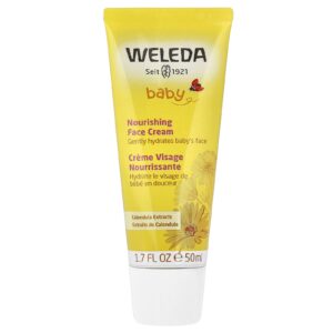 Weleda Bebês Creme Nutritivo Facial Extratos de Calêndula 50 ml (17 fl oz)
