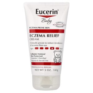 Eucerin Creme Eczema Relief para Bebês 141 g (5 oz)