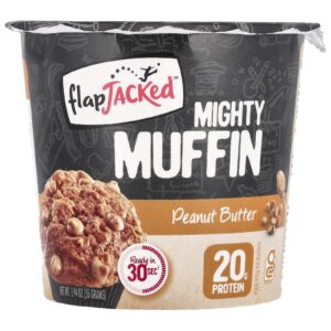 FlapJacked Mighty Muffin Manteiga de Amendoim 55 g (194 oz)