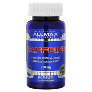 ALLMAX Essentials Cafeína 200 mg 100 Comprimidos